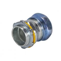 Raintight 3/4 in. EMT Compression Connector with Non-insulated Throat, 20-Pack by RACO