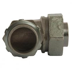 3/4 in. Uninsulated Liquid-Tight 90-Degree Connector, 1-Pack by RACO -Legrand Sales raco conduit fittings 3423 8 66 1000