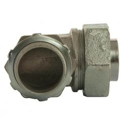 1 in. Uninsulated Liquid-Tight 90-Degree Connector, 1-Pack by RACO 7 1 in. Uninsulated Liquid-Tight 90-Degree Connector, 1-Pack by RACO -Legrand Sales raco conduit fittings 3424 8 66 1000