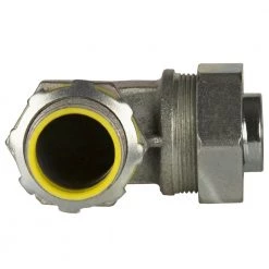 1 in. Insulated Liquid-Tight 90-Degree Connector, 1-Pack by RACO -Legrand Sales raco conduit fittings 3544 8 66 1000