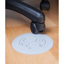 6-1/4 in. W PVC Gray 1-Gang Non-Metallic Round Floor Box Cover Kit with Two Lift Lids for Use with 5511 Floor Box, 1-Pk by RACO -Legrand Sales raco covers 6299 c3 1000