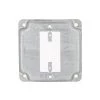 4 in. W Steel Metallic 1-Gang Exposed Work Square Cover for 1 GFCI Outlet, 1-Pack by RACO -Legrand Sales raco covers 808c 64 1000
