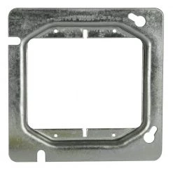 2-Device Mud Ring Raised 1/2 in. (25-Pack) by RACO -Legrand Sales raco covers 841 66 1000 1
