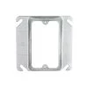 4 in. W Steel Metallic 1-Gang Single-Device Square Cover, 1/2 in. Raised, 1-Pack by RACO 2 4 in. W Steel Metallic 1-Gang Single-Device Square Cover, 1/2 in. Raised, 1-Pack by RACO -Legrand Sales raco covers 8772 64 1000
