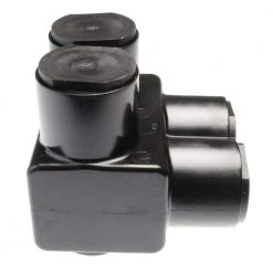 BURNDY Aluminum Black 2-Port 1-Sided UV-Insulated Standard Wire Connector, 1-Pack by RACO 11 BURNDY Aluminum Black 2-Port 1-Sided UV-Insulated Standard Wire Connector, 1-Pack by RACO -Legrand Sales raco wire connectors wire terminals 1pl2502r 44 1000