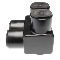 BURNDY Aluminum Black 2-Port 1-Sided UV-Insulated Standard Wire Connector, 1-Pack by RACO 9 BURNDY Aluminum Black 2-Port 1-Sided UV-Insulated Standard Wire Connector, 1-Pack by RACO -Legrand Sales raco wire connectors wire terminals 1pl2502r 4f 1000