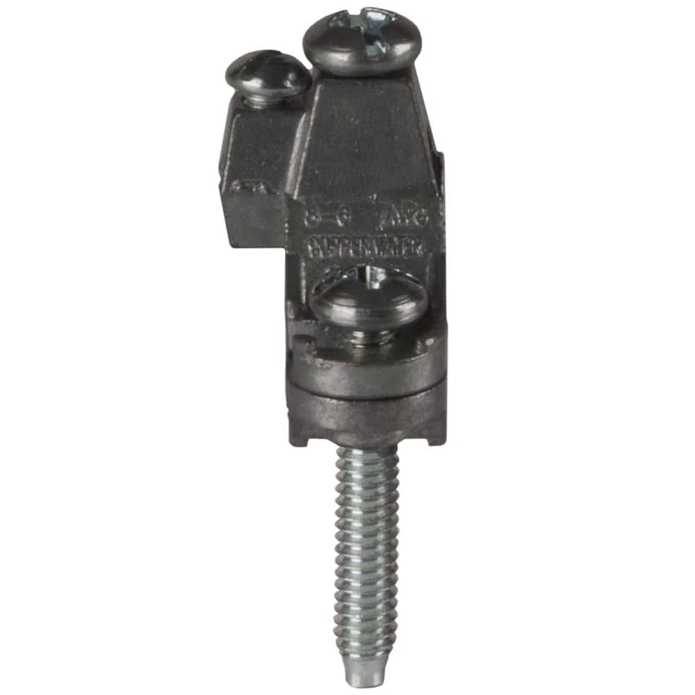 1/2 in. to 1 in. Zinc Ground Clamp, 1-Pack by RACO 4 1/2 in. to 1 in. Zinc Ground Clamp, 1-Pack by RACO - Image 2