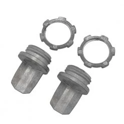 Wiremold 500 and 700 Series Metal Surface Raceway 1/2 in. Box Connector (2-Pack) by Legrand