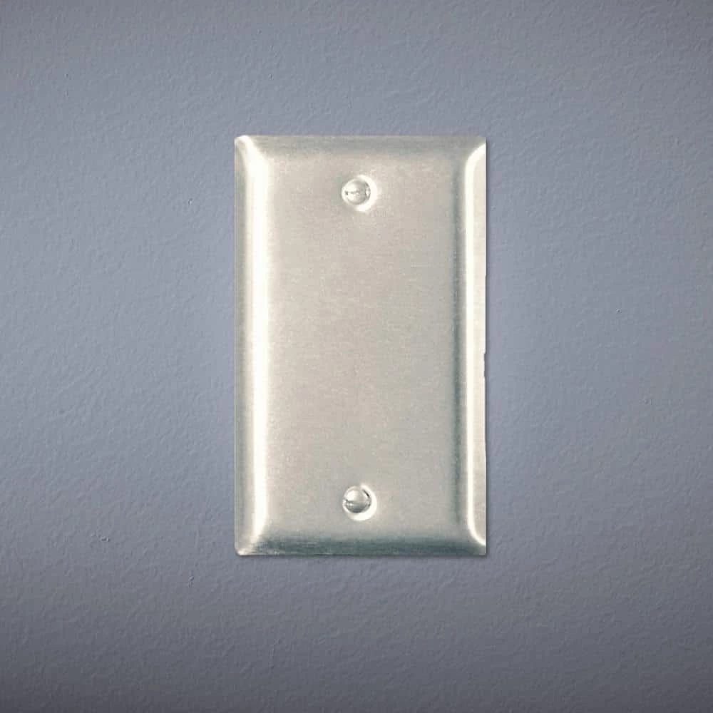 Pass & Seymour 430S/S 1 Gang Box Mounted Blank Wall Plate, Stainless Steel (1-Pack) by Legrand 4 Pass & Seymour 430S/S 1 Gang Box Mounted Blank Wall Plate, Stainless Steel (1-Pack) by Legrand - Image 2