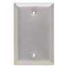 Pass & Seymour 302/304 S/S 1 Gang Box Mounted Blank Jumbo Wall Plate, Stainless Steel (1-Pack) by Legrand 1 Pass & Seymour 302/304 S/S 1 Gang Box Mounted Blank Jumbo Wall Plate, Stainless Steel (1-Pack) by Legrand -Legrand Sales stainless steel legrand blank wall plates ssj13 64 1000