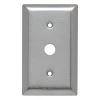 Pass & Seymour 430S/S 1 Gang Coaxial Wall Plate, Stainless Steel (1-Pack) by Legrand -Legrand Sales stainless steel legrand coaxial wall plates sl12 64 1000