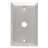 Pass & Seymour 302/304 S/S 1 Gang Box Mounted Coaxial Wall Plate, Stainless Steel (1-Pack) by Legrand -Legrand Sales stainless steel legrand coaxial wall plates ss11 64 1000