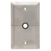 Pass & Seymour 302/304 S/S 1 Gang Box Mounted Coaxial Horizontal Split Wall Plate, Stainless Steel (1-Pack) by Legrand -Legrand Sales stainless steel legrand coaxial wall plates ss751 64 1000