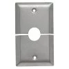 Pass & Seymour 302/304 S/S 1 Gang Box Mounted Coaxial Horizontal Split Wall Plate, Stainless Steel (1-Pack) by Legrand 1 Pass & Seymour 302/304 S/S 1 Gang Box Mounted Coaxial Horizontal Split Wall Plate, Stainless Steel (1-Pack) by Legrand -Legrand Sales stainless steel legrand coaxial wall plates ss753 64 1000