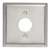 Pass & Seymour 302/304 S/S 2 Gang 1 Single Receptacle Wall Plate, Stainless Steel (1-Pack) by Legrand -Legrand Sales stainless steel legrand outlet wall plates ss747 64 1000