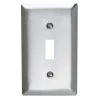 Pass & Seymour 302/304 S/S 1 Gang Toggle Wall Plate, Stainless Steel (1-Pack) by Legrand -Legrand Sales stainless steel legrand toggle light switch plates ss1 64 1000