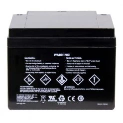 12-Volt 26 Ah AGM Rechargeable Battery w/I2 Terminals by UPG -Legrand Sales upg 12v batteries 40598 c3 1000