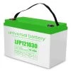 12.8-Volt 103 Ah Lithium LFP Rechargeable Battery with I8 Terminals by UPG -Legrand Sales upg 12v batteries 48040 64 1000