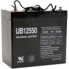 12-Volt 55 Ah (+ on left) I4 Terminal Sealed Lead Acid (SLA) Rechargeable AGM Battery by UPG -Legrand Sales upg 12v batteries ub12550 group 22nf 64 1000