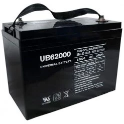 6-Volt 200 Ah I4 Terminal Sealed Lead Acid (SLA) AGM Rechargeable Battery by UPG