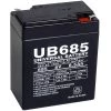 6-Volt 8.5 Ah F1 Terminal Sealed Lead Acid (SLA) AGM Rechargeable Battery by UPG -Legrand Sales upg 6v batteries ub685 64 1000