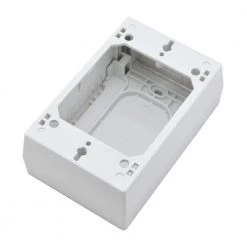 Wiremold Non Metallic Wire Series 1-3/4 in. Raceway Device Box, White by Legrand