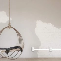 Wiremold Non-Metallic PVC Raceway Flat Elbow, White (2-Pack) by Legrand -Legrand Sales white legrand cord covers nmw6 40 1000