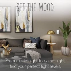 Adorne Touch Tru-Universal 700-Watt Single-Pole/3-Way Halogen/MLV/Fluorescent/ELV/CFL/LED Incandescent Dimmer, White by Legrand -Legrand Sales white legrand dimmers adth703tuw4 4f 1000