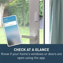 Netatmo Smart Home Door and Window Sensors by Legrand -Legrand Sales white legrand door window alarms dtgus 1f 1000