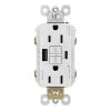 Radiant 15 Amp 125-Volt Tamper Resistant Self-Test GFCI Duplex Outlet with Type A/C USB, White by Legrand 2 Radiant 15 Amp 125-Volt Tamper Resistant Self-Test GFCI Duplex Outlet with Type A/C USB, White by Legrand -Legrand Sales white legrand electrical outlets receptacles 1597trusbacwc4 64 1000