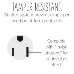 Adorne 15 Amp 125-Volt Tamper Resistant Duplex Outlet, White by Legrand 18 Adorne 15 Amp 125-Volt Tamper Resistant Duplex Outlet, White by Legrand -Legrand Sales white legrand electrical outlets receptacles artr152w4 44 1000