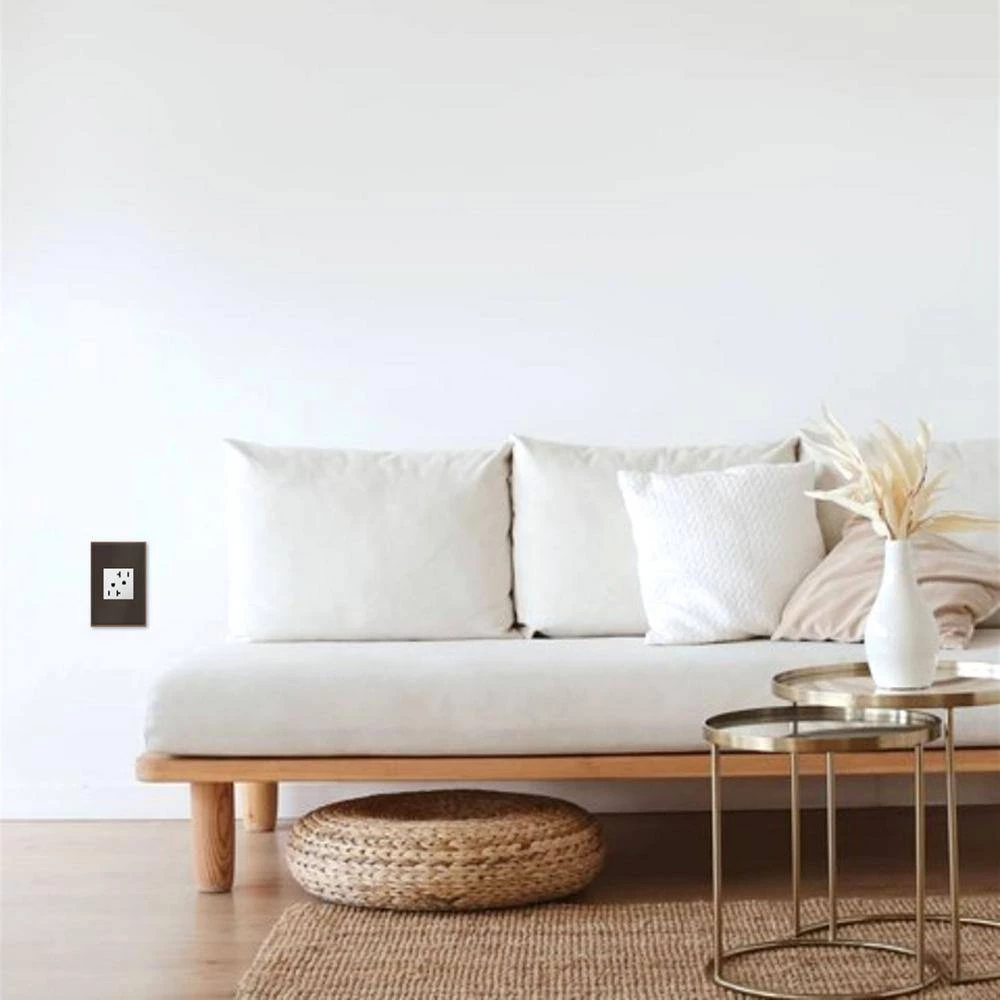 Adorne 15 Amp 125-Volt Tamper Resistant Duplex Outlet, White by Legrand 6 Adorne 15 Amp 125-Volt Tamper Resistant Duplex Outlet, White by Legrand - Image 5