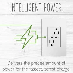 Adorne 15 Amp Tamper-Resistant Duplex Outlet with Ultra-Fast 6A PLUS 30W Power Delivery USB Type-C/C, White by Legrand -Legrand Sales white legrand electrical outlets receptacles artrusb15pd30w4 4f 1000