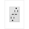 Adorne 15 Amp Tamper-Resistant Duplex Outlet with Ultra-Fast 6A PLUS 30W Power Delivery USB Type-C/C, White by Legrand -Legrand Sales white legrand electrical outlets receptacles artrusb15pd30w4 64 1000