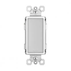 Radiant 125-Volt Full Night Light Decorator Duplex Outlet, White by Legrand