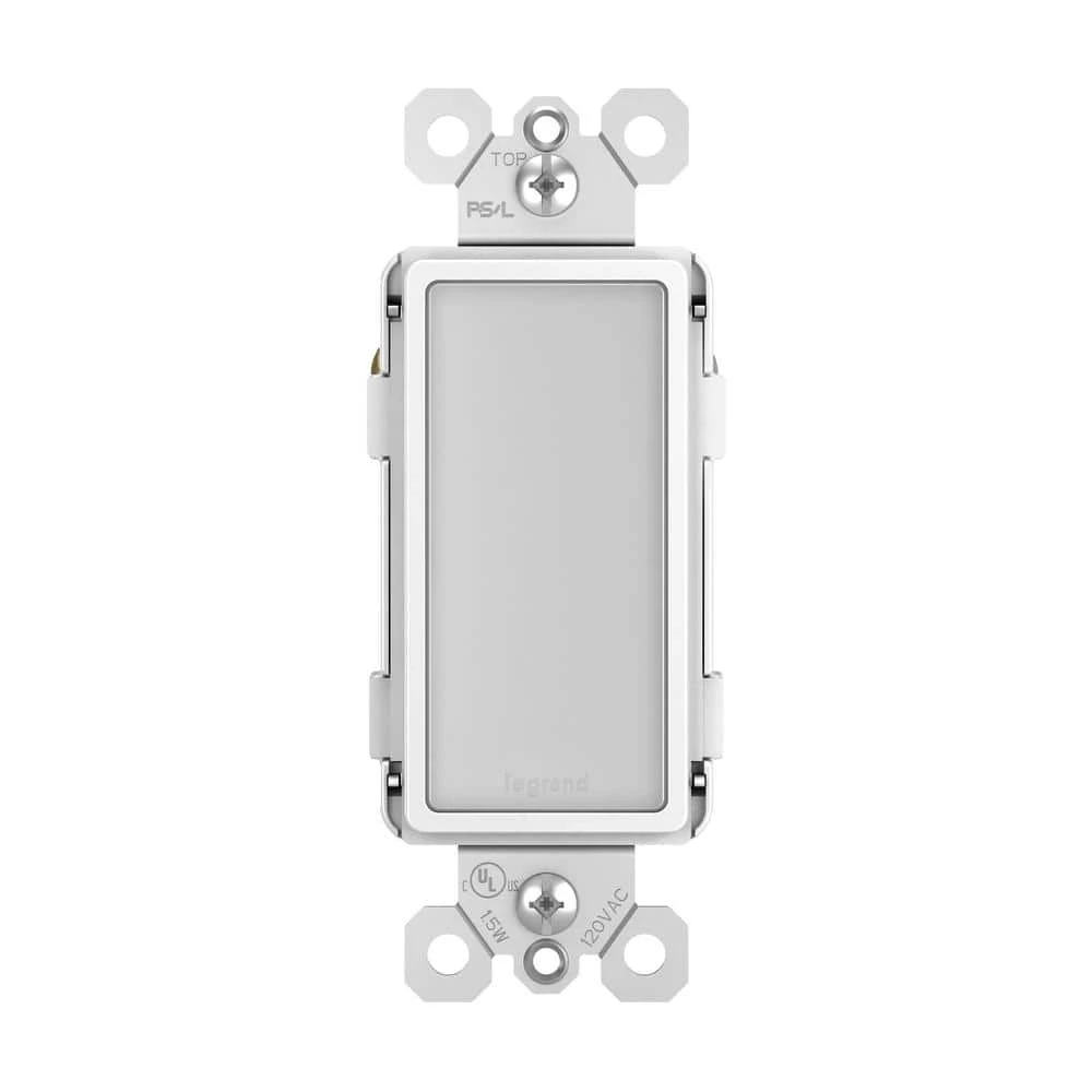 Radiant 125-Volt Full Night Light Decorator Duplex Outlet, White by Legrand 3 Radiant 125-Volt Full Night Light Decorator Duplex Outlet, White by Legrand