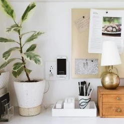 Radiant 15 Amp 125-Volt Decorator Duplex Tamper Resistant USB Wireless Charger with Wall Plate USB, White by Legrand -Legrand Sales white legrand electrical outlets receptacles rwc826usbwccv2 a0 1000