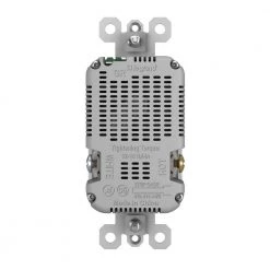 Radiant 15 Amp 125-Volt Duplex Outlet with 3.1 Amp USB with Wall Plate, White by Legrand -Legrand Sales white legrand electrical outlets receptacles tm826usbwpwccv4 4f 1000