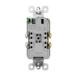 Radiant 20-Amp 125-Volt Tamper Resistant Decorator Duplex Spec Grade Heavy Duty Outlet, White by Legrand 13 Radiant 20-Amp 125-Volt Tamper Resistant Decorator Duplex Spec Grade Heavy Duty Outlet, White by Legrand -Legrand Sales white legrand electrical outlets receptacles tr26352rw c3 1000