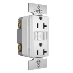 Radiant with Netatmo 20 Amp Decorator Duplex Smart Outlet, White by Legrand 19 Radiant with Netatmo 20 Amp Decorator Duplex Smart Outlet, White by Legrand -Legrand Sales white legrand electrical outlets receptacles wnrr20wh 76 1000