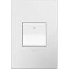 Adorne Paddle 15 Amp Single Pole/3-Way Decorator Switch with Wall Plate, White by Legrand 2 Adorne Paddle 15 Amp Single Pole/3-Way Decorator Switch with Wall Plate, White by Legrand -Legrand Sales white legrand light switches aspd1532w4wp 64 1000