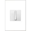 Adorne Whisper 15 Amp Single-Pole/3-Way Switch, White by Legrand -Legrand Sales white legrand light switches aswr1532w4 64 1000