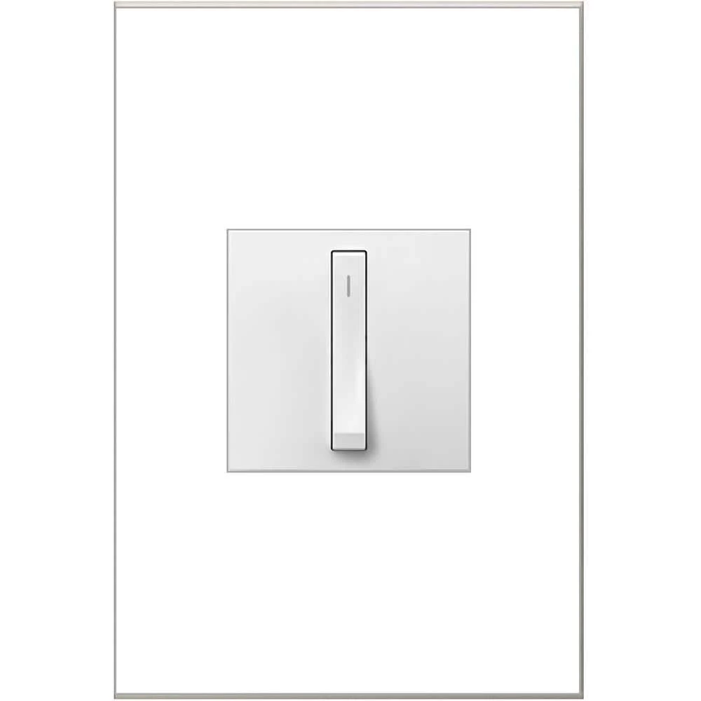 Adorne Whisper 15 Amp Single-Pole/3-Way Switch, White by Legrand 3 Adorne Whisper 15 Amp Single-Pole/3-Way Switch, White by Legrand