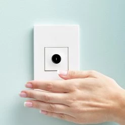 Adorne Wave 15 Amp Single-Pole/3-Way Touchless Switch, White by Legrand -Legrand Sales white legrand light switches aswv1532w2 66 1000