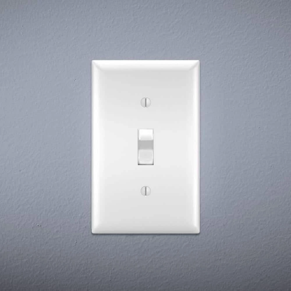 Pass and Seymour 20 Amp Single-Pole Commercial Grade Backwire Toggle Switch, White by Legrand 4 Pass and Seymour 20 Amp Single-Pole Commercial Grade Backwire Toggle Switch, White by Legrand - Image 2