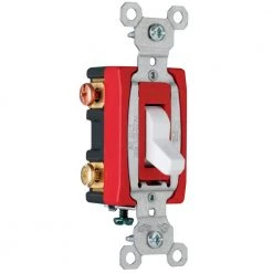 Pass and Seymour 20 Amp 3-Way Commercial Grade Backwire Toggle Switch, White by Legrand