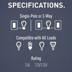 Radiant 15 Amp 120-Volt 3-Switch 3-Way Plus 2 Single-Pole Combination Decorator Rocker Light Switch, White by Legrand 14 Radiant 15 Amp 120-Volt 3-Switch 3-Way Plus 2 Single-Pole Combination Decorator Rocker Light Switch, White by Legrand -Legrand Sales white legrand light switches rcd113wcc6 fa 1000