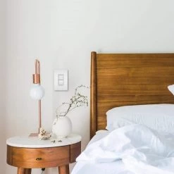 Radiant 15 Amp 120-Volt 2-Switch Single-Pole plus Single-Pole Combination Decorator Rocker Light Switch, White by Legrand -Legrand Sales white legrand light switches rcd11wcc6 66 1000