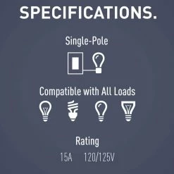 Radiant 15 Amp 120-Volt 2-Switch Single-Pole plus Single-Pole Combination Decorator Rocker Light Switch, White by Legrand -Legrand Sales white legrand light switches rcd11wcc6 fa 1000