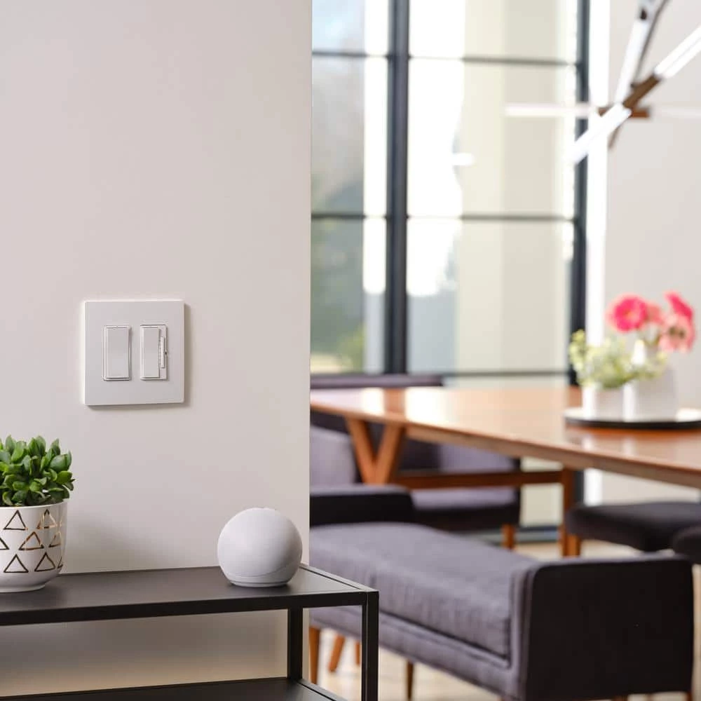 Radiant with Netatmo 15-Amp Single-Pole Decorator Rocker Smart Light Switch, White by Legrand 4 Radiant with Netatmo 15-Amp Single-Pole Decorator Rocker Smart Light Switch, White by Legrand - Image 2